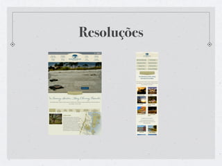 Resoluções
 
