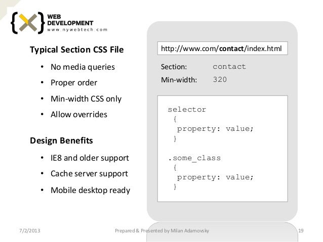 Responsive & Adaptive Web Design