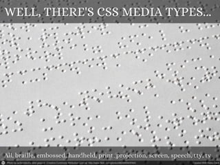 Responsive Design and Mobile First