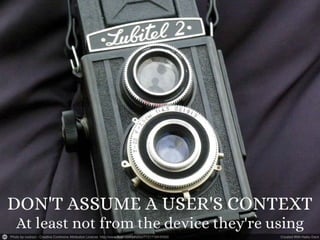 Responsive Design and Mobile First