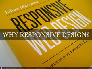 Responsive Design and Mobile First