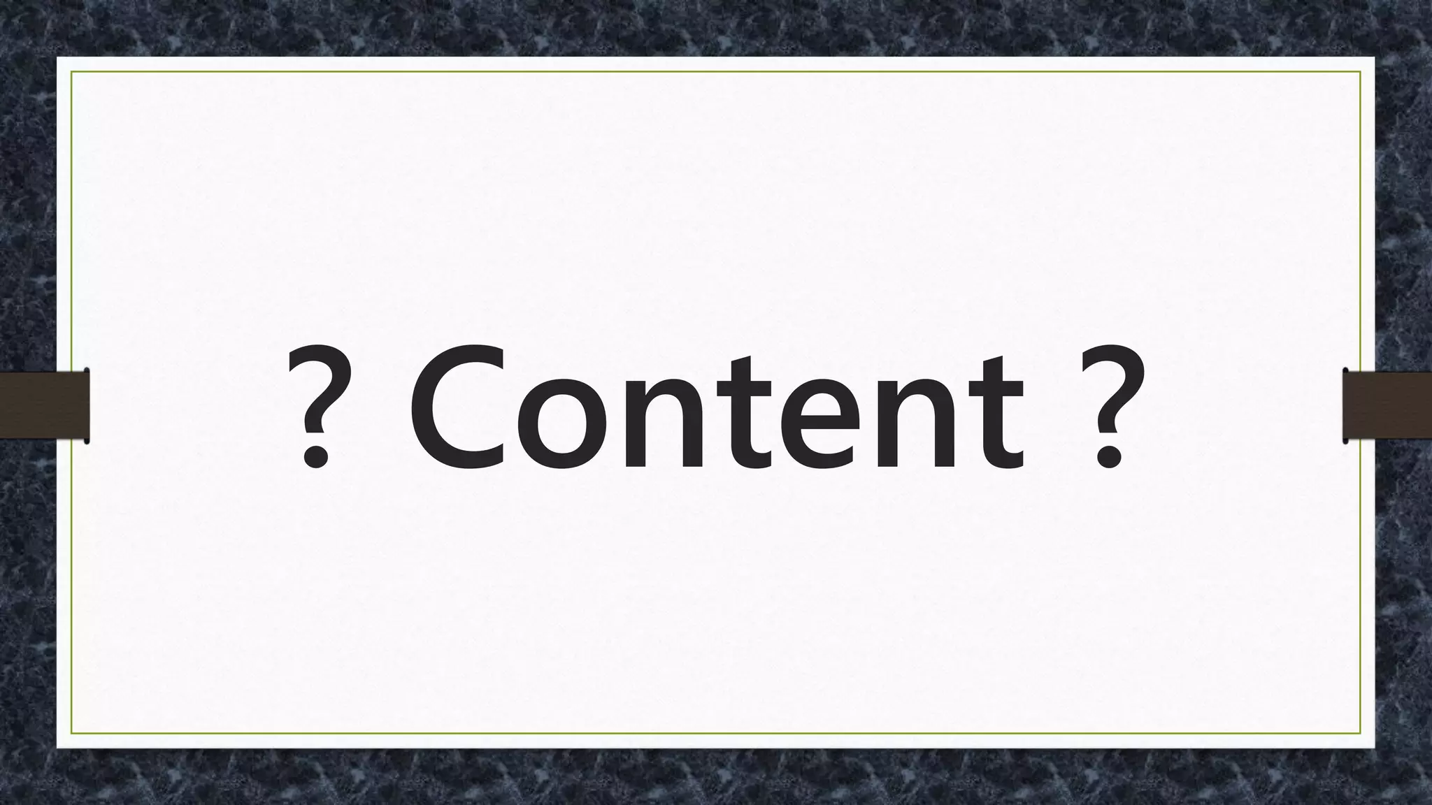 What is Important to Them?
 