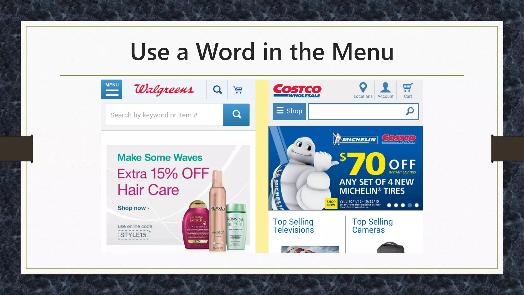 Draw an Actual Button
 