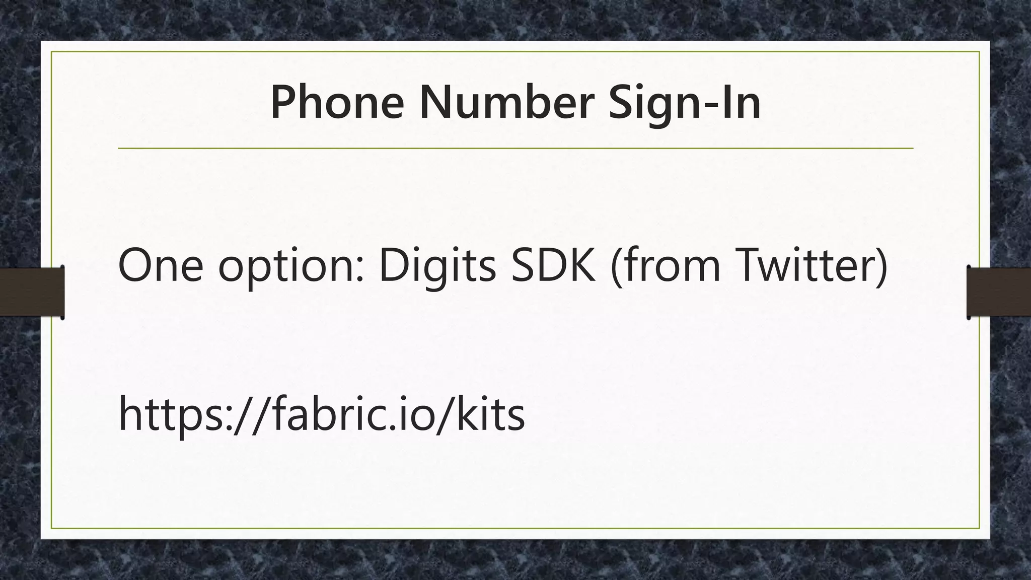 Simplify the Signup Process
 
