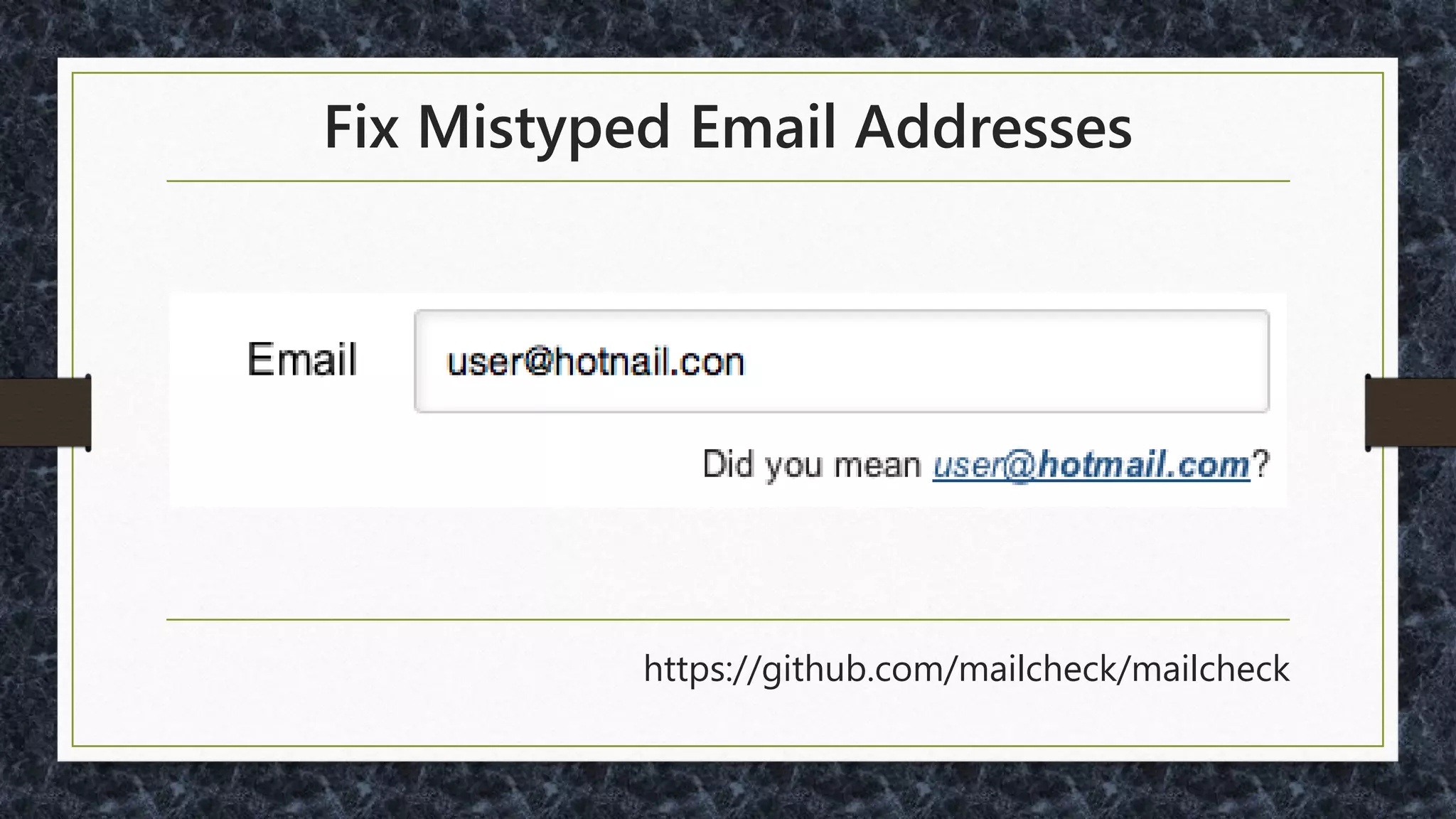 Autodetect Location: IP or Geolocation
• http://ip2location.com
• http://dev.maxmind.com/geoip/geoip2/geolite2/
• http://dev.w3.org/geo/api/spec-source.html
• https://developers.google.com/maps/documentati
on/javascript/examples/geocoding-reverse
 