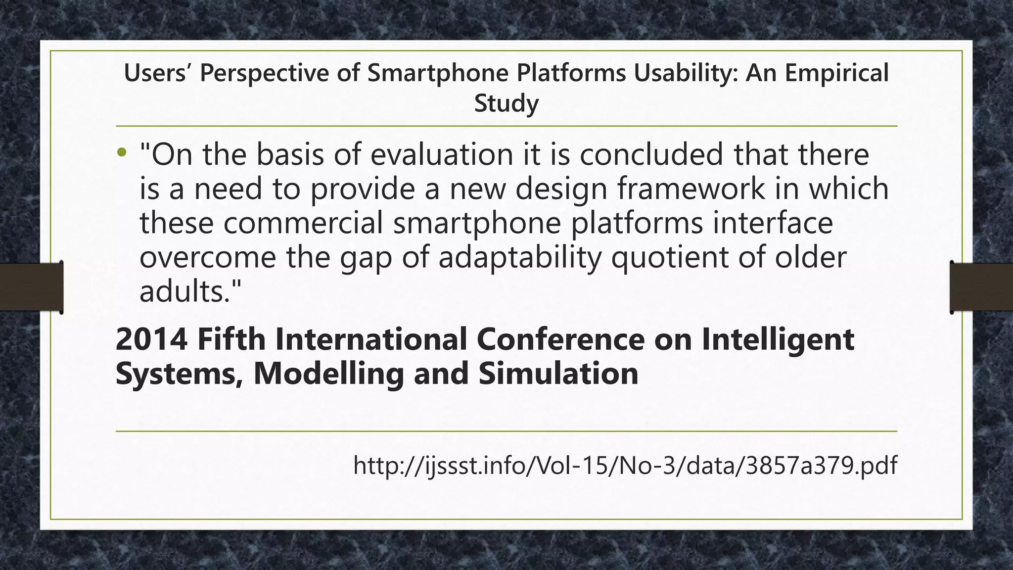 Your UI vs. Projected Age Distribution, US
Source: U.S. Census Bureau, 2014 National Projections.
 