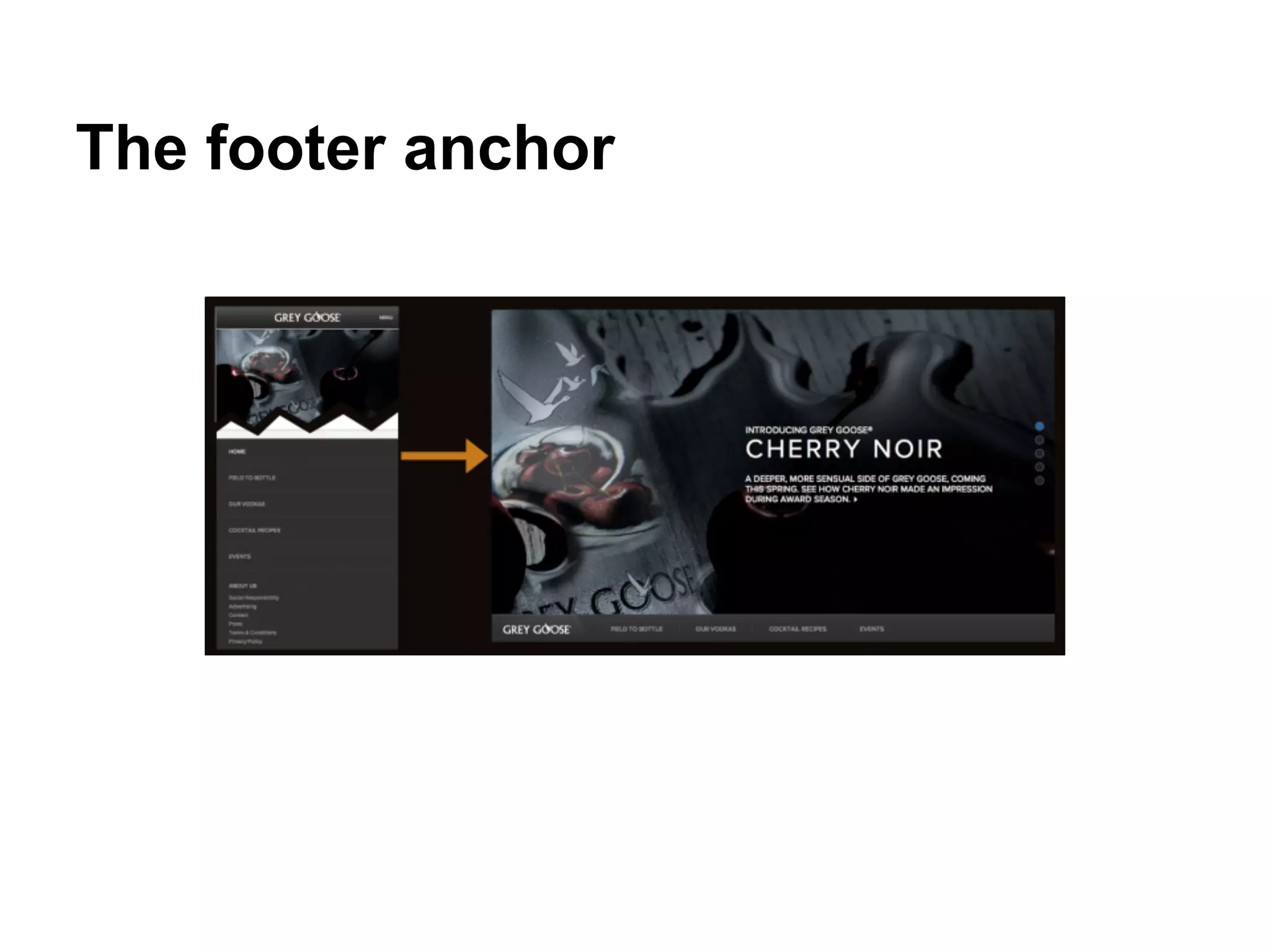 The footer anchor
 