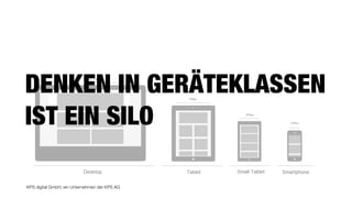 KPS digital GmbH, ein Unternehmen der KPS AG
DENKEN IN GERÄTEKLASSEN
IST EIN SILO
 