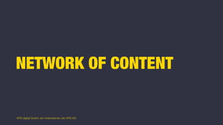 KPS digital GmbH, ein Unternehmen der KPS AG
NETWORK OF CONTENT
 