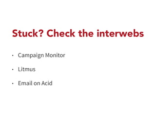 Responsive HTML Email Slide 46