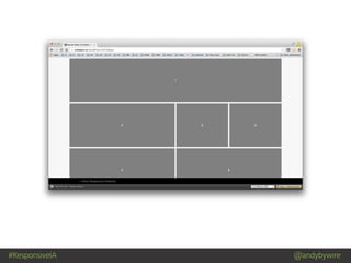 #ResponsiveIA @andybywire
 