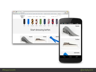 #ResponsiveIA @andybywire
 