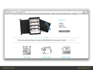 #ResponsiveIA @andybywire
 