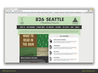 #ResponsiveIA @andybywire
 