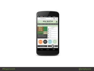 #ResponsiveIA @andybywire
 