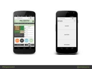 #ResponsiveIA @andybywire
 