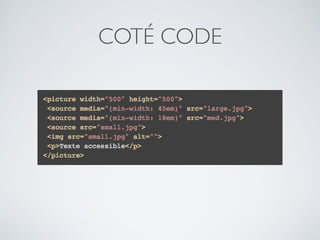 COTÉ CODE
 