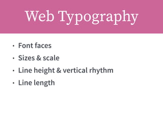 Responsive Typography with Sass