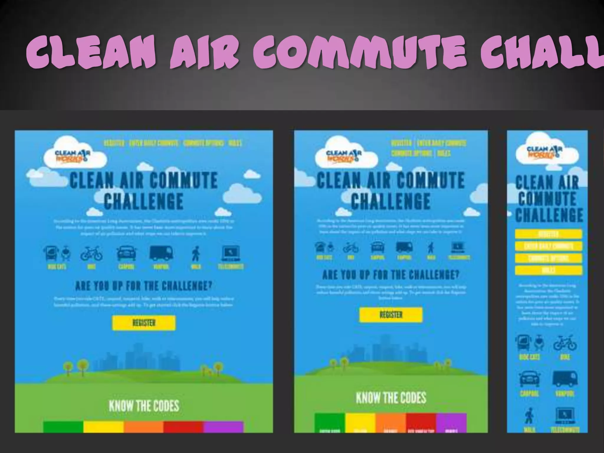 Clean Air Commute Chall
 