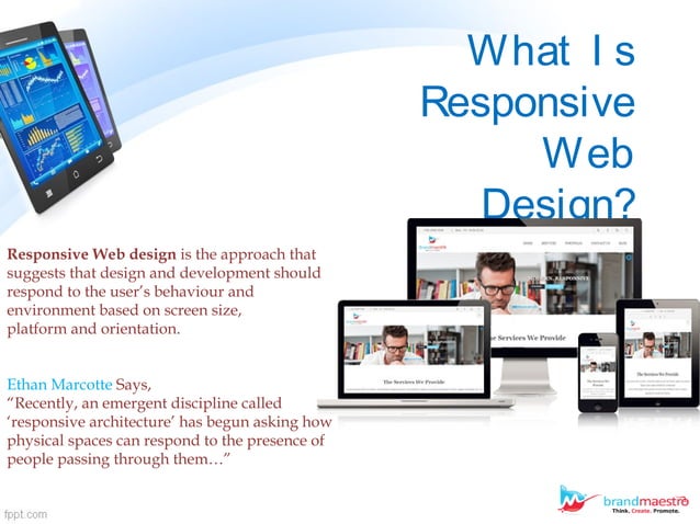 Responsive Web Design PPT | PPT