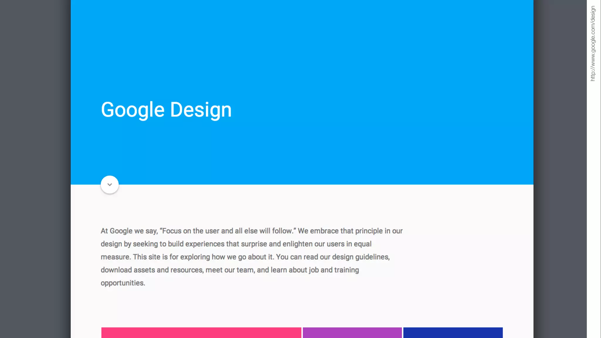 http://www.google.com/design
 