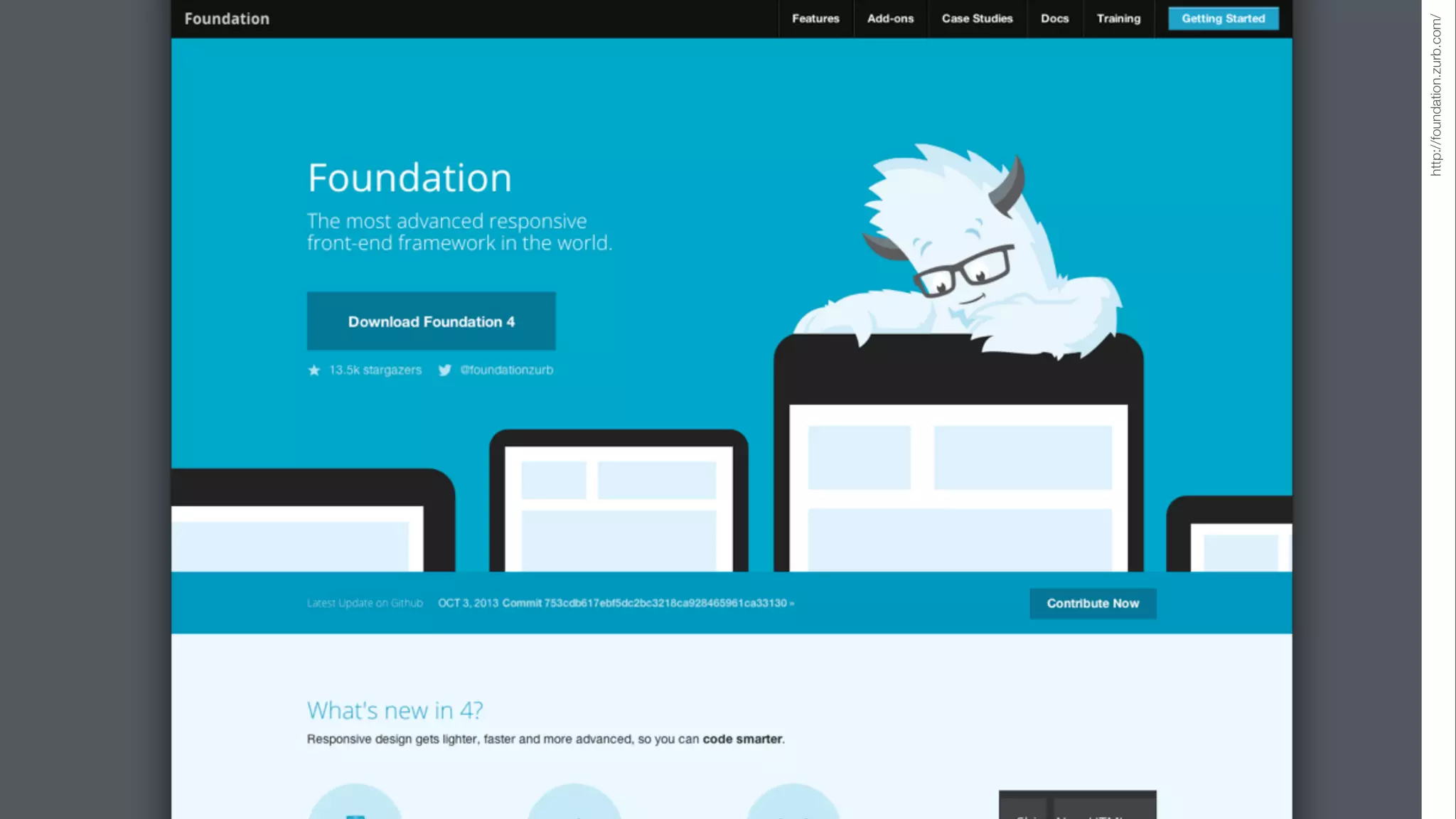 http://foundation.zurb.com/
 