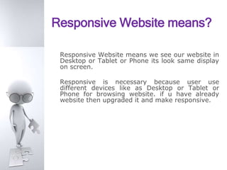 Responsive web design jacksonvile | PPTX