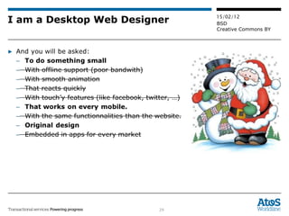 I am a Desktop Web Designer 