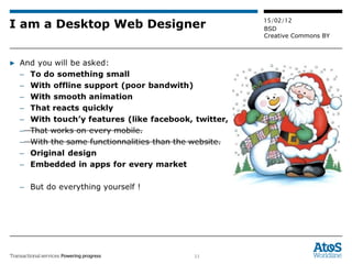 I am a Desktop Web Designer 