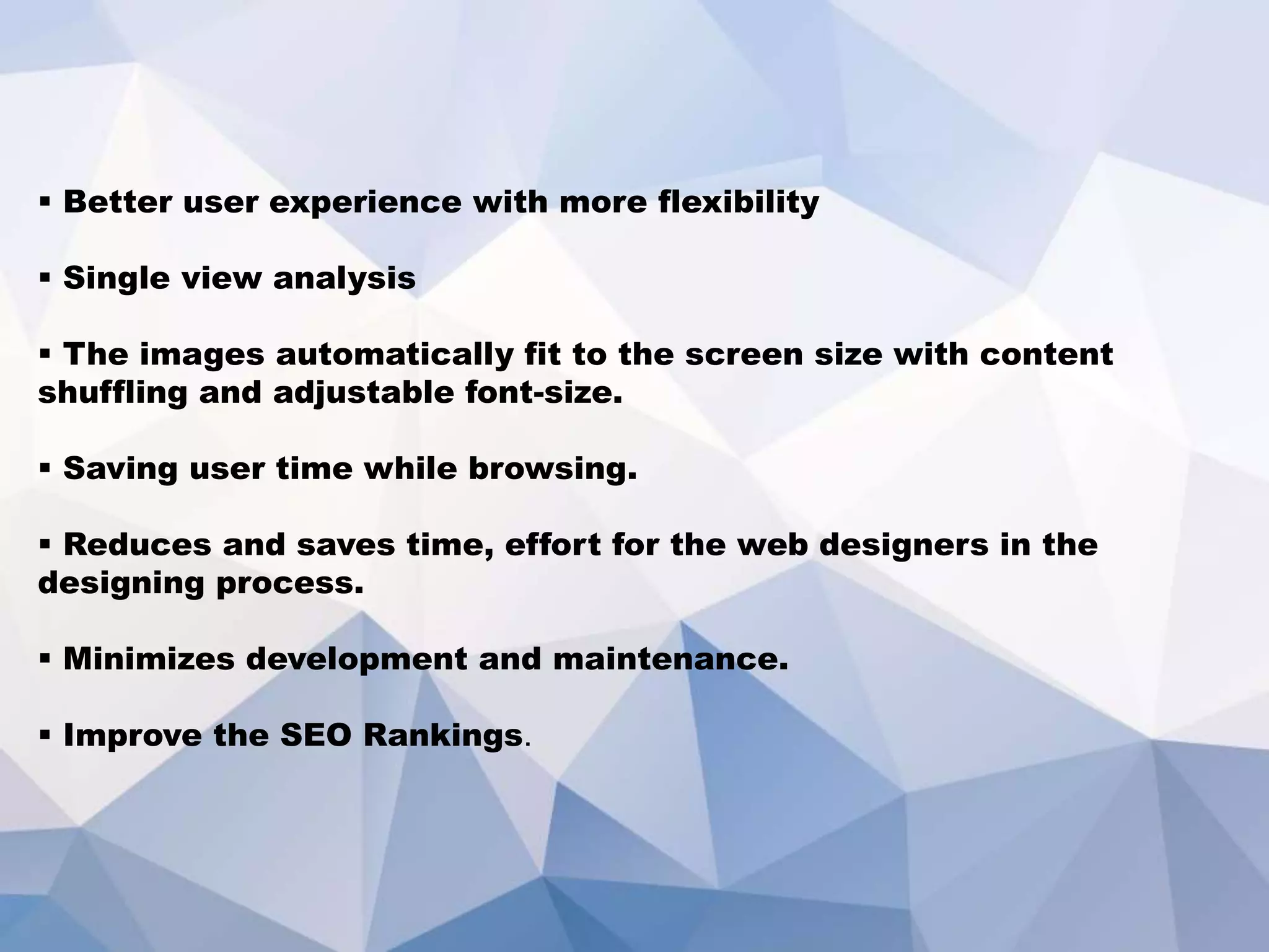 Responsive web design ppt | PPTX