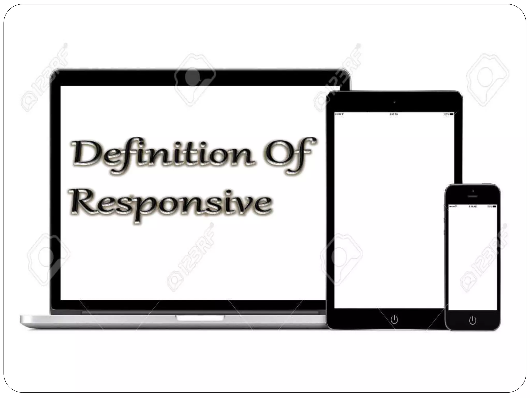 Responsive web design ppt | PPTX