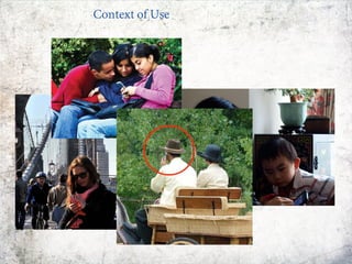 Context of Use
 