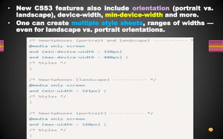 Responsive web design ppt | PPTX
