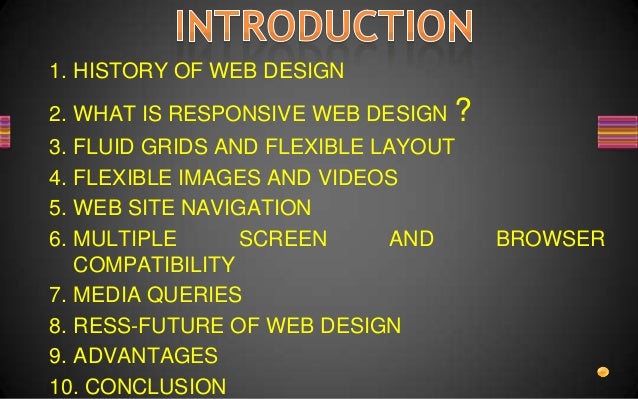 responsive web design ppt