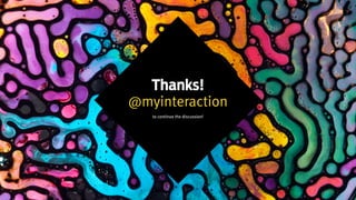 Responsive Web Design Workshop | Milan March 2014
Thanks!
@myinteraction
to continue the discussion!
!
!
 