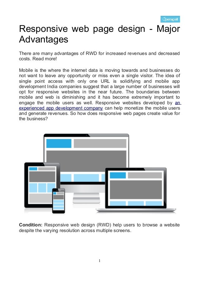 freeway pro responsive web page