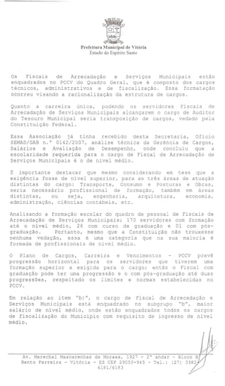  Resposta ao requerimento