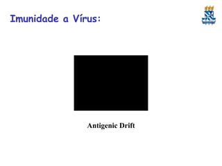 Imunidade a Vírus:

Antigenic Drift

 