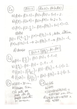 Resposta da lista de exercícios 3 Bimestre