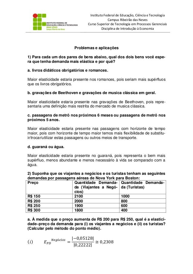 Respostas Mankiw Capitulo 5 Superior