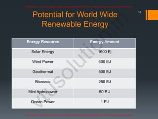 Comprehensive Overview of Renewable Energy Sources and Their Impact | PDF