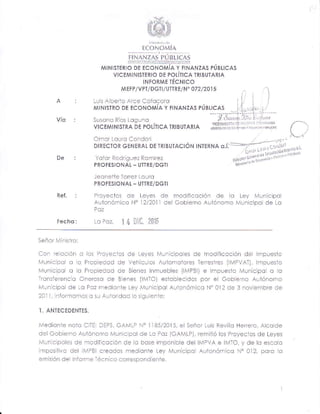 ICONOMíA
II NANZAS PÚBLICAS
¡:rri'¡ür¡irl¡illtEi:L?...ltE r
MINISTERIO DE ECONOMíA Y TINANZAS PÚBLICAS
VICEM¡NISTERIO DE P...