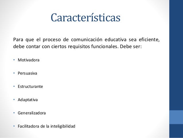 Características y elementos de la comunicación en el