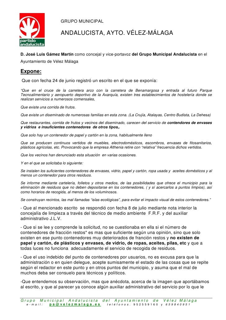 Respuesta Sol Contenedores