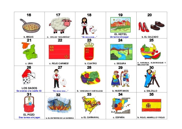 Respuestas Preguntas Juego De La Oca Color