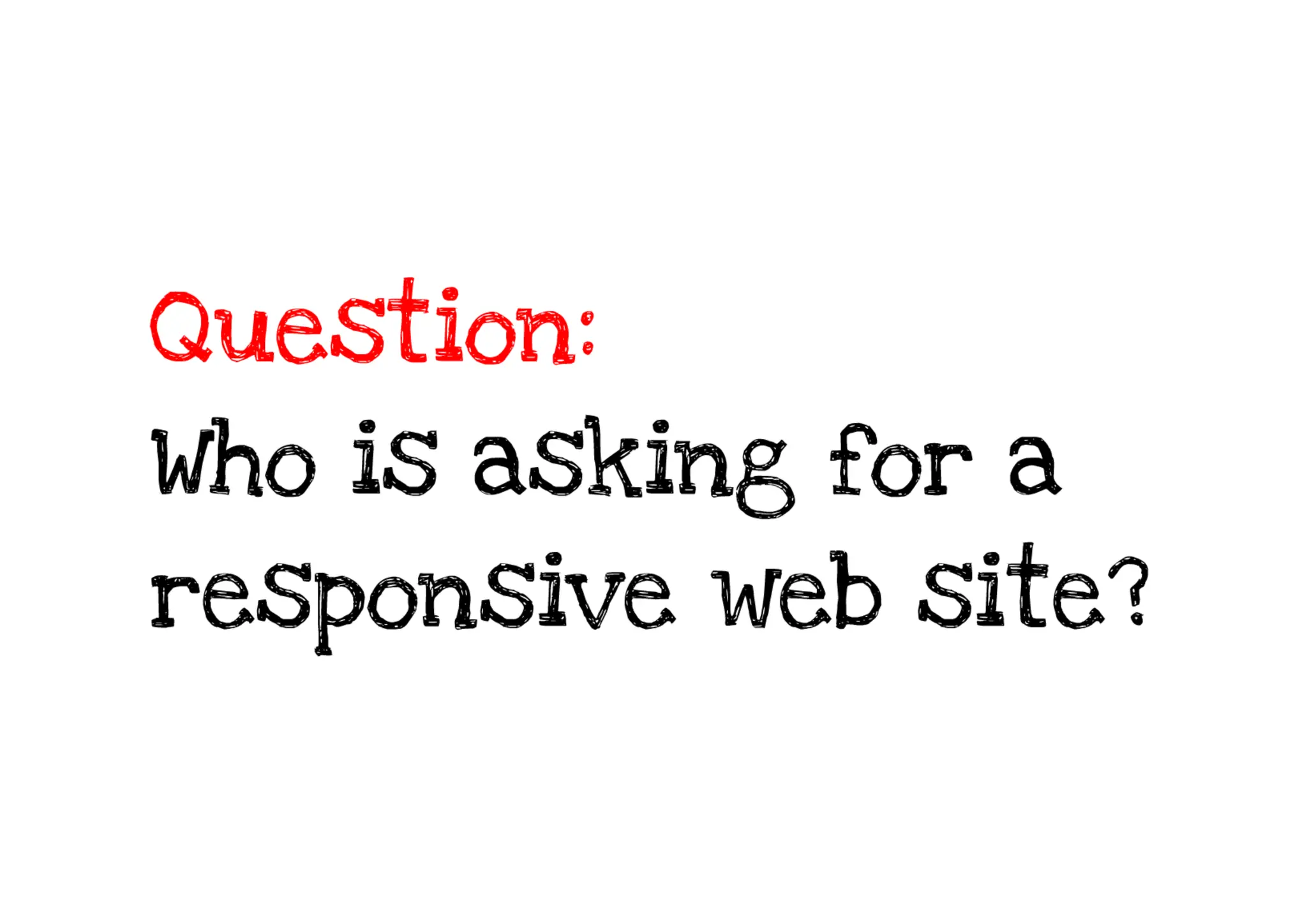 RESS - Responsive Design + Server Side Components