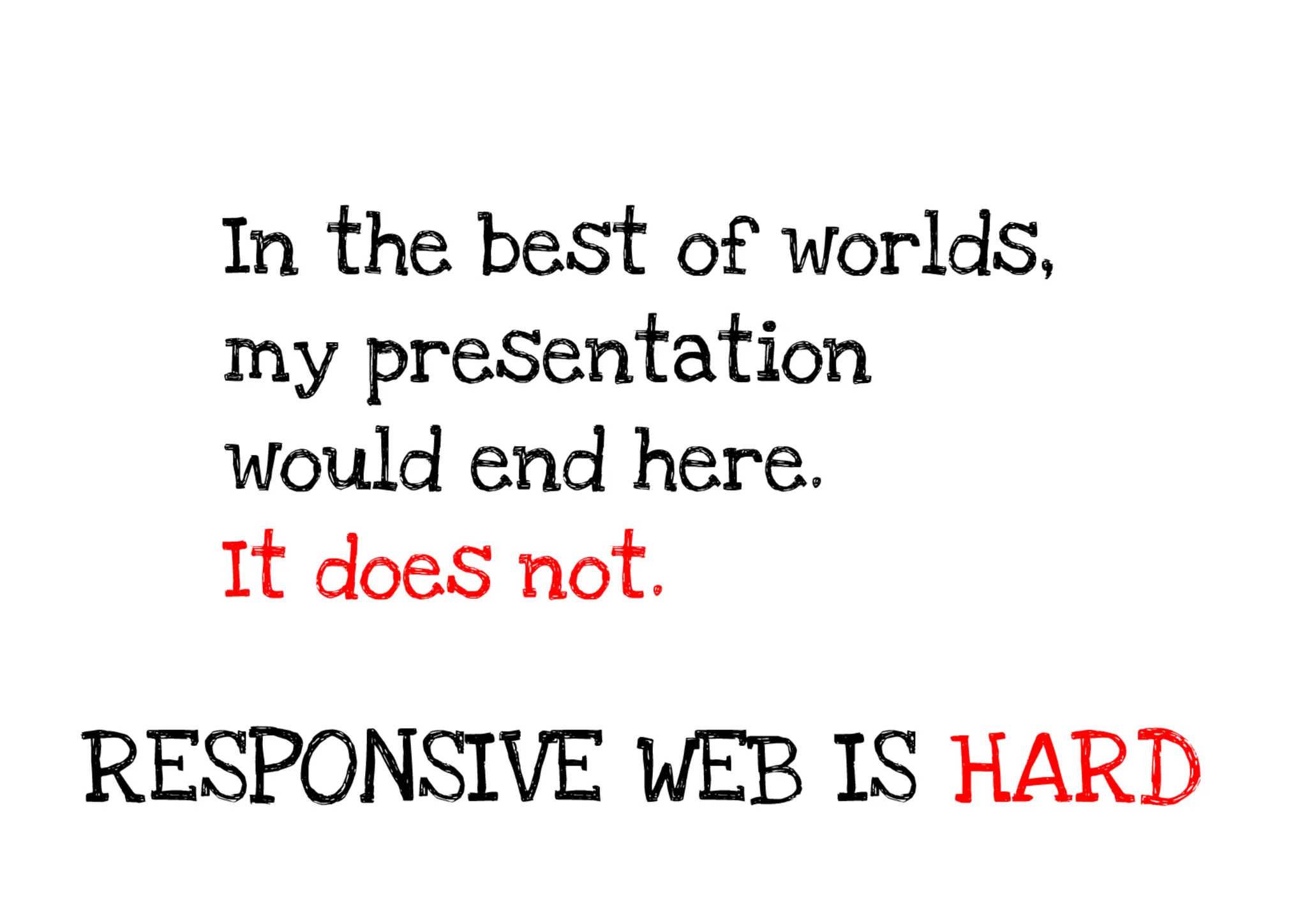 RESS - Responsive Design + Server Side Components