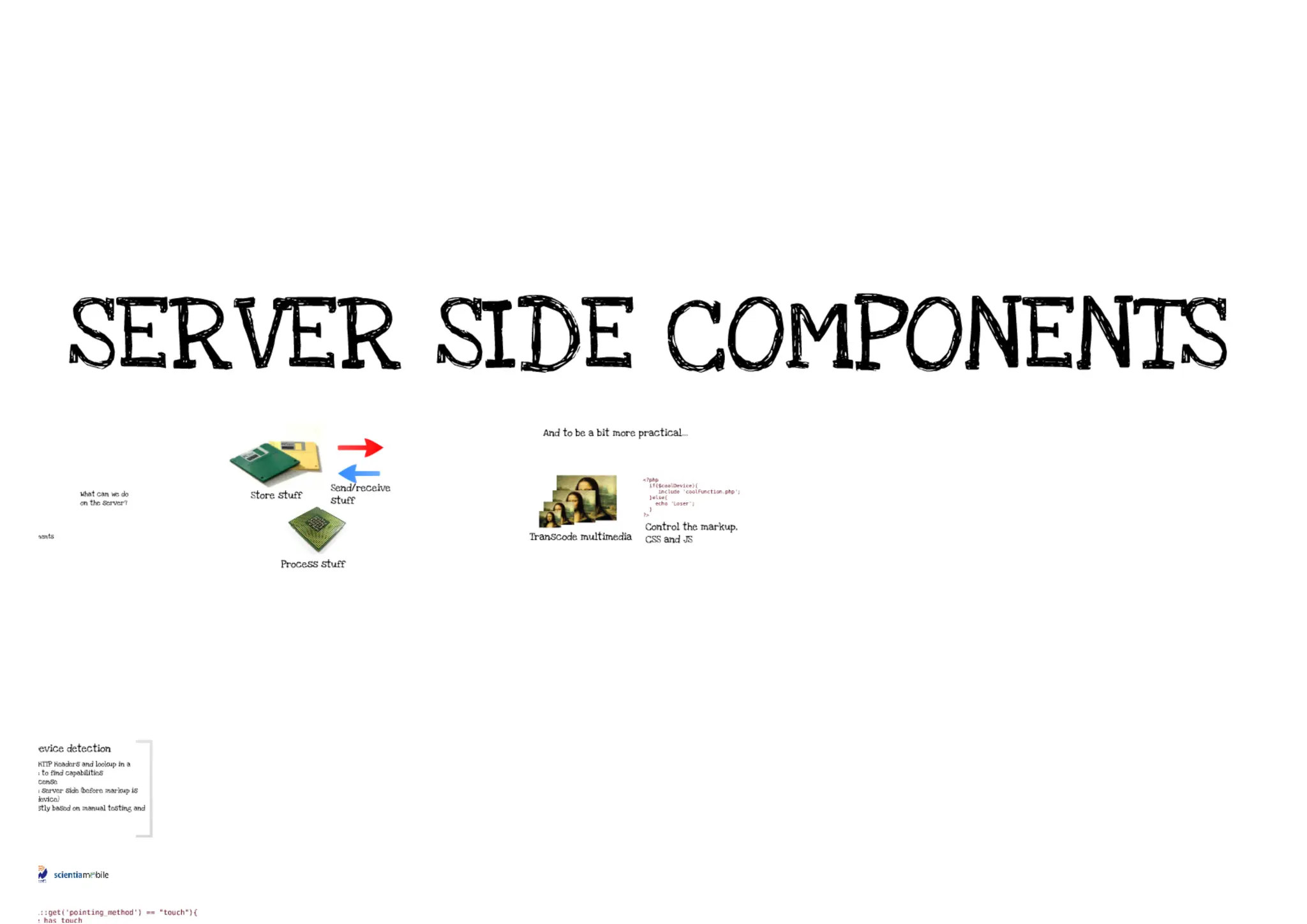 RESS - Responsive Design + Server Side Components