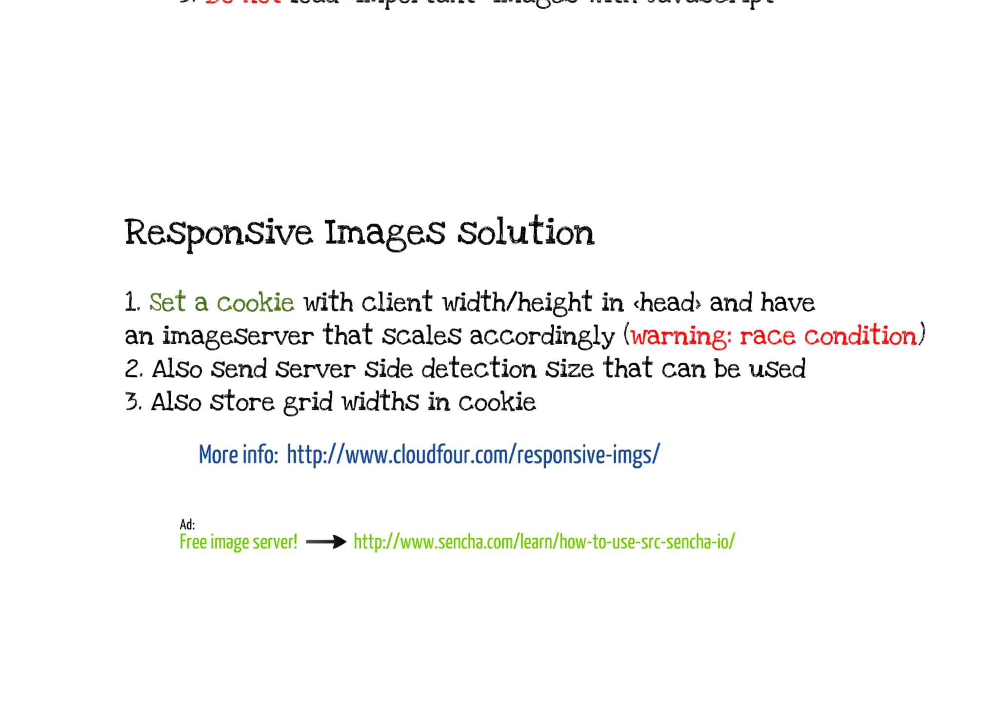 RESS - Responsive Design + Server Side Components