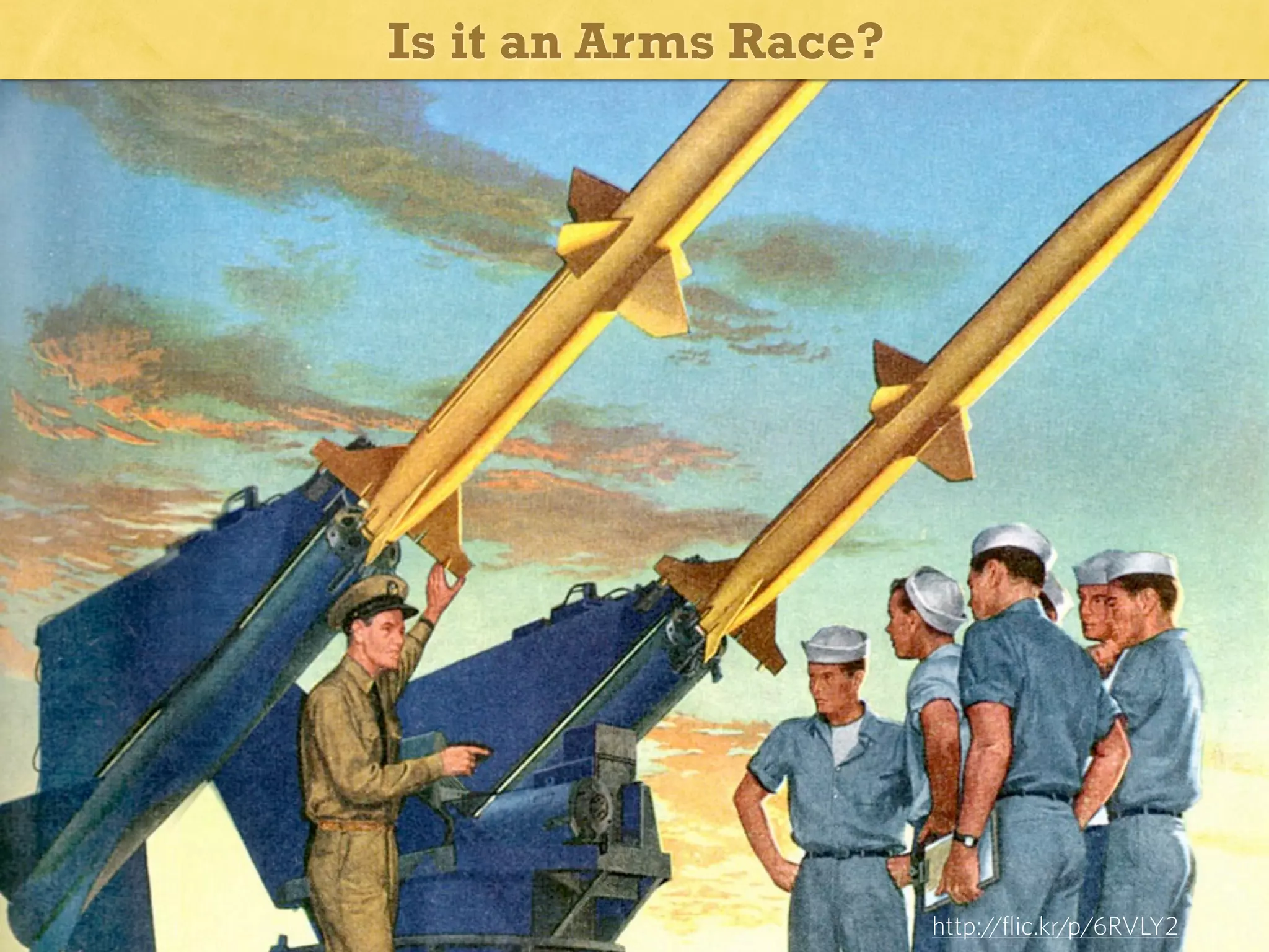 Is it an Arms Race?

http://flic.kr/p/6RVLY2

 